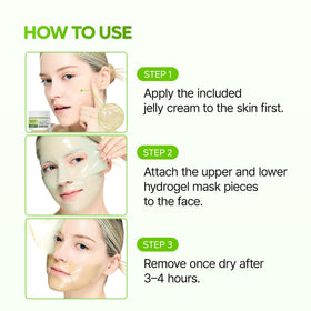 Dr.Melaxin lifestyle bathroom shelf with mask for quick skin refresh
