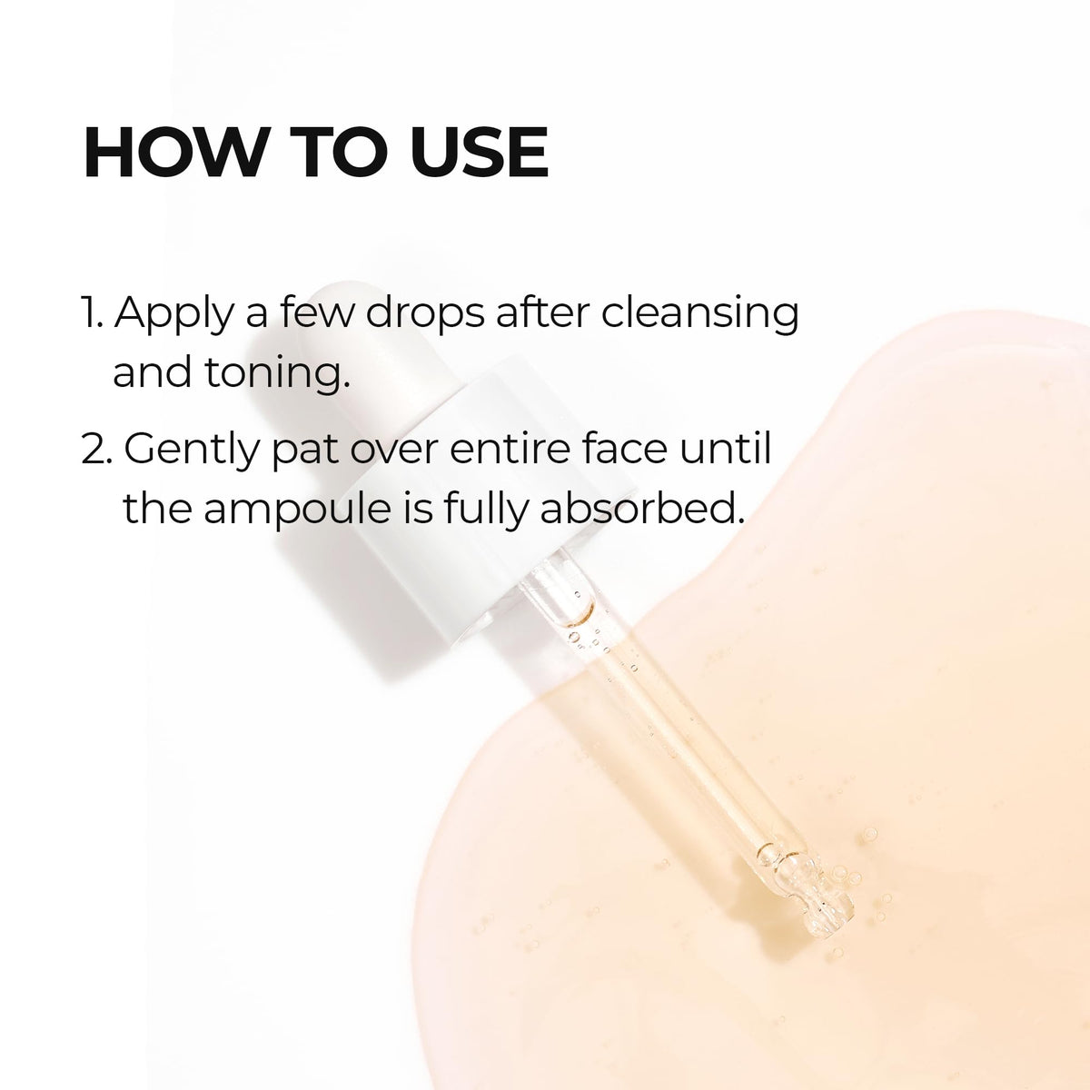 Dr.Melaxin ampoule on bathroom vanity staged with towel to show daily routine benefit