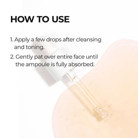 Dr.Melaxin ampoule on bathroom vanity staged with towel to show daily routine benefit