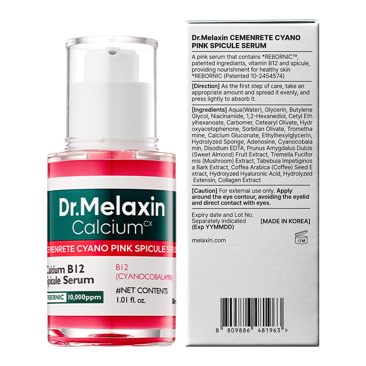 Dr.Melaxin macro of hydrated skin texture showing smoothing benefit