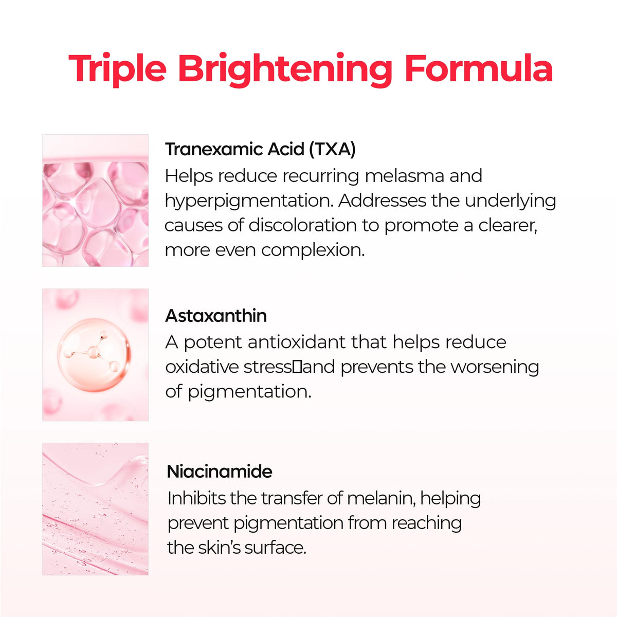 Dr.Melaxin peeling off in morning revealing smoother-looking skin