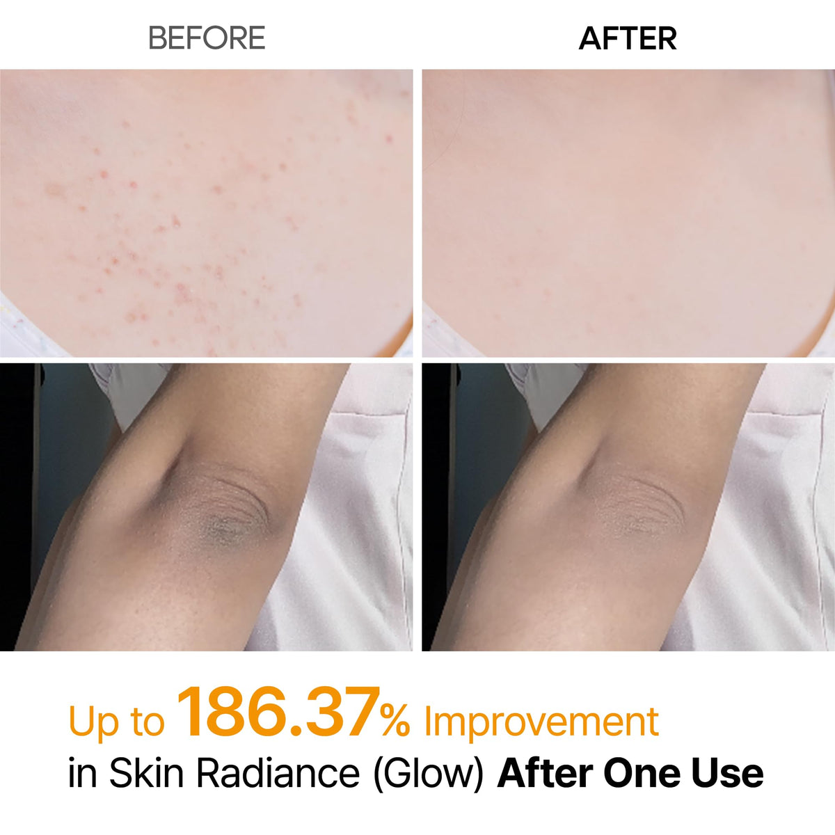 Dr.Melaxin close-up droplet texture highlighting formula consistency