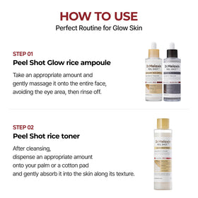 Dr.Melaxin on vanity with other products showing daily routine benefit