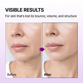 Dr.Melaxin creamy serum texture close-up showing fast absorption benefit