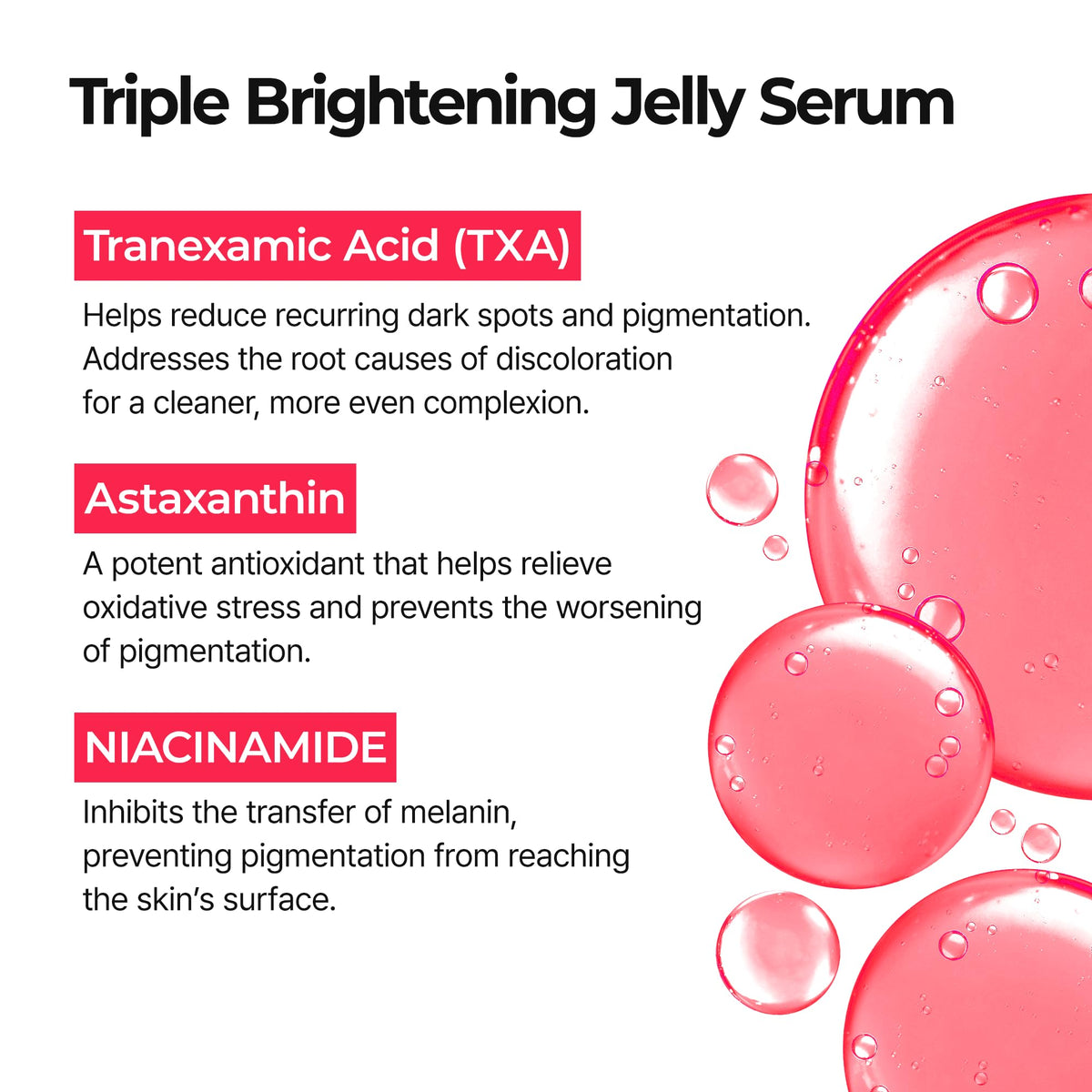 Dr.Melaxin serum drop dispensed to show easy, precise application