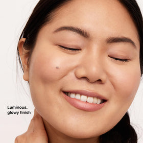 DRMTLGY applied to hand demonstrating smooth, lightweight spread