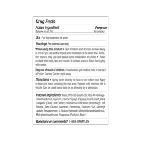 DRMTLGY toner on bathroom shelf among skincare, integrates easily into daily routine