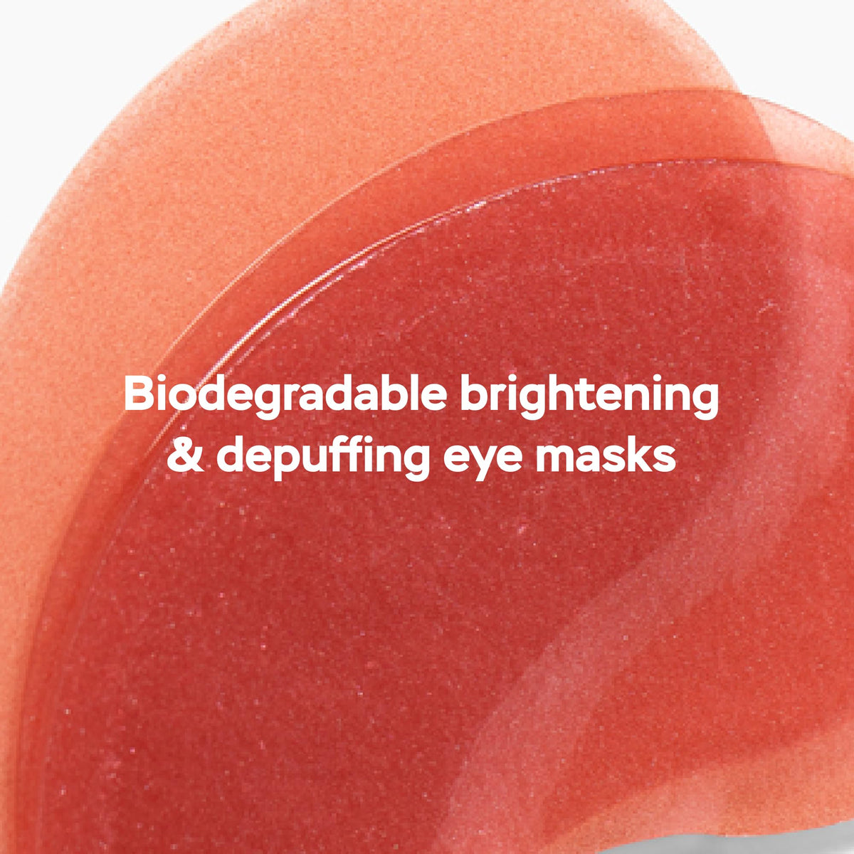 DRMTLGY open jar with serum-coated masks highlighting fast-absorbing moisture