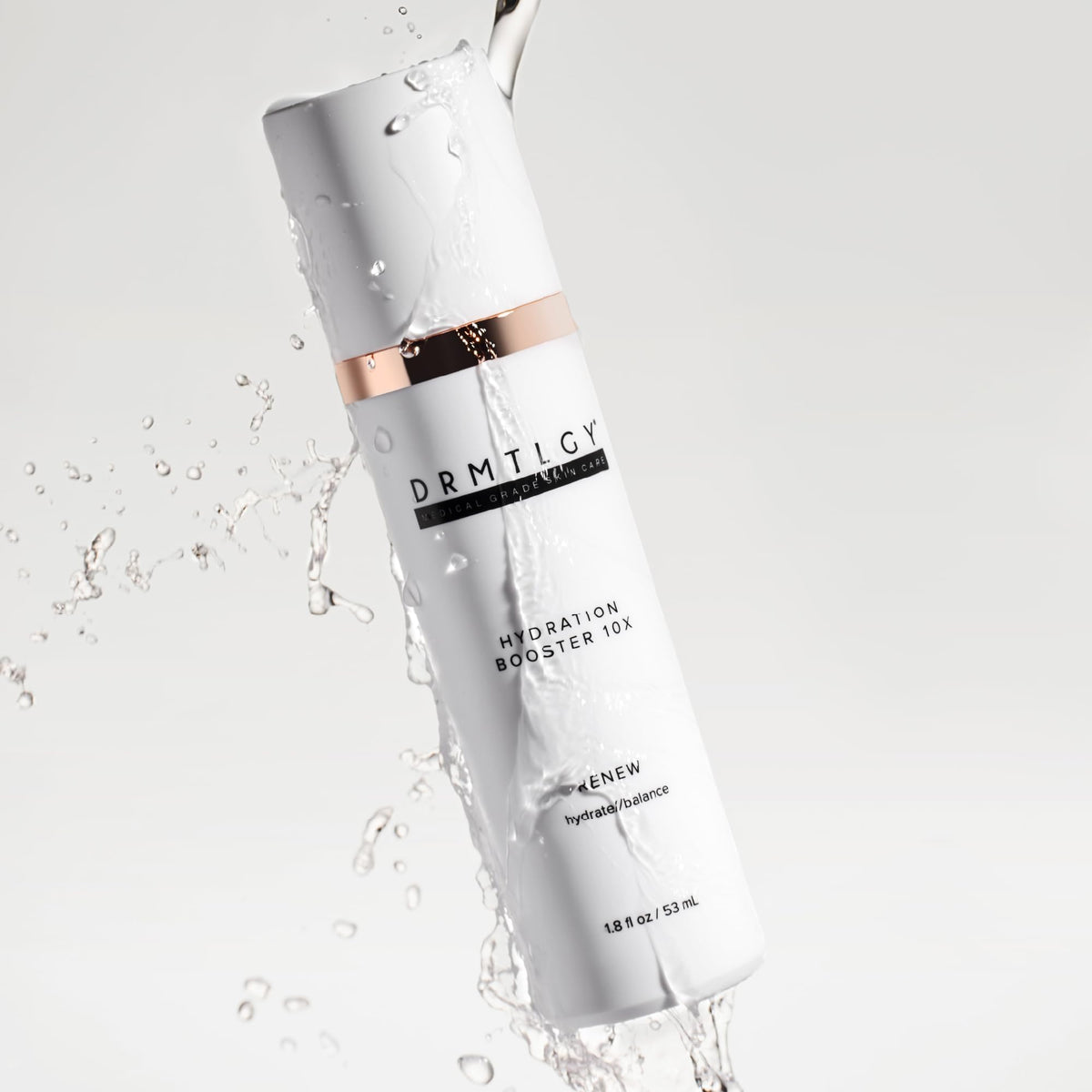 DRMTLGY close-up of hyaluronic-rich ingredient blend for targeted hydration