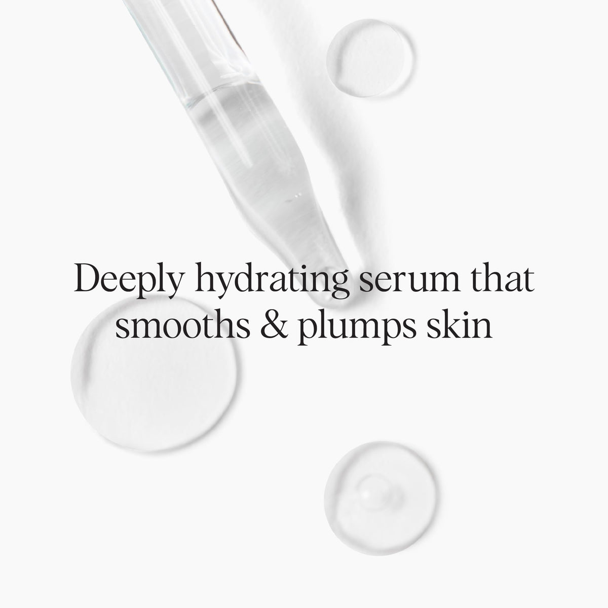 DRMTLGY serum texture on hand demonstrating fast absorption benefit