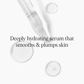 DRMTLGY serum texture on hand demonstrating fast absorption benefit