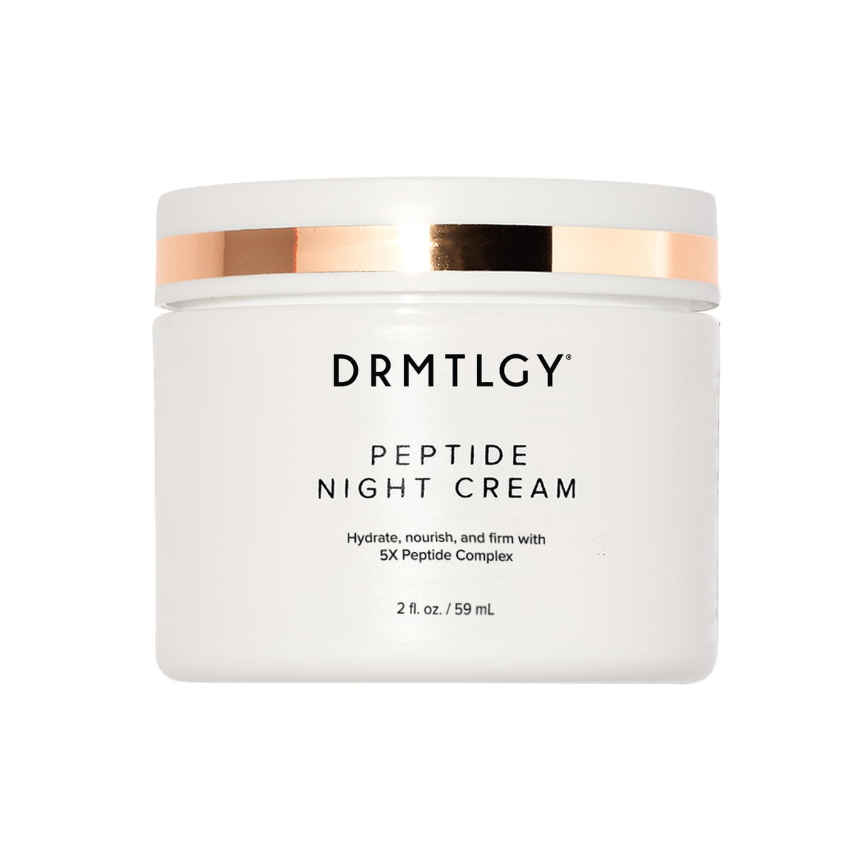 DRMTLGY front jar shot shows sleek packaging and easy storage benefit