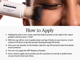 DRMTLGY product back label showing SPF 30 mineral ingredients and usage details