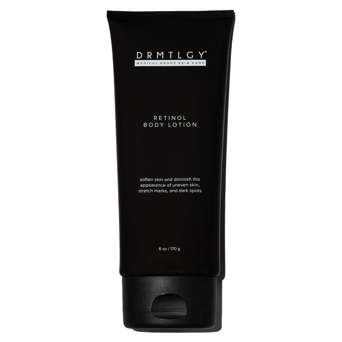 DRMTLGY front bottle view showing clean design and firming benefits