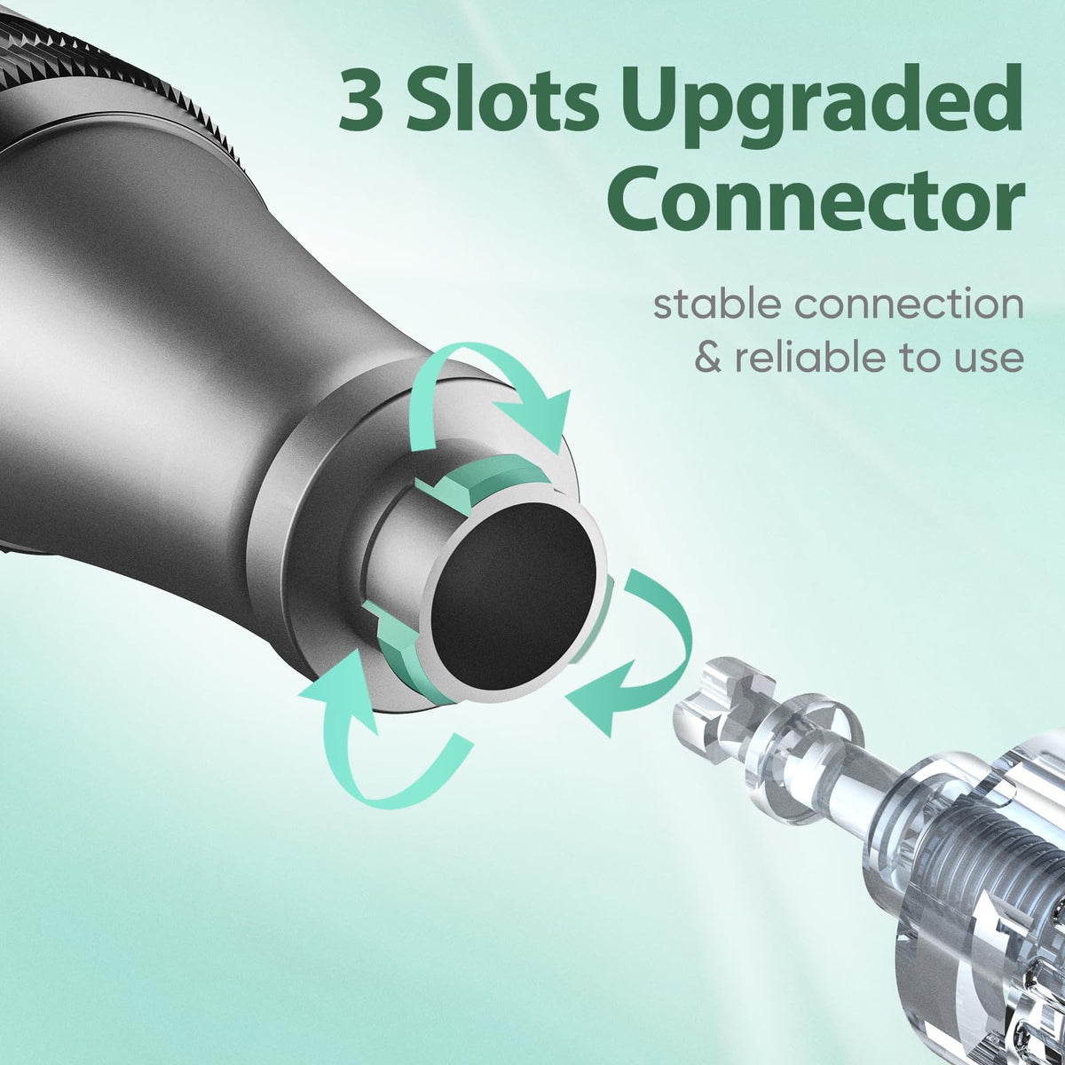 Dr.Pen DermaStamp needle head closeup highlighting precise microneedles