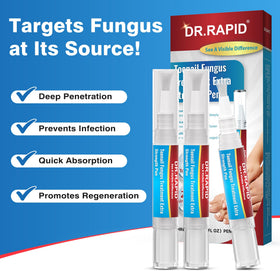 DR.RAPID ingredient label close-up highlighting active acids