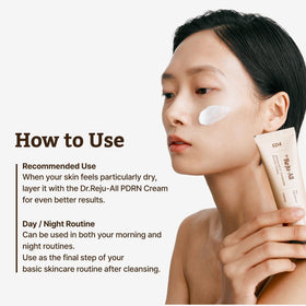 Dr.Reju-All label close-up displaying ingredient highlights and usage directions