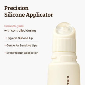 Dr.Reju-All applied on lips in daylight showing dewy, natural-looking hydration