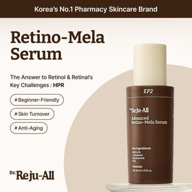 Dr.Reju-All serum texture on hand highlighting smooth absorbency benefit
