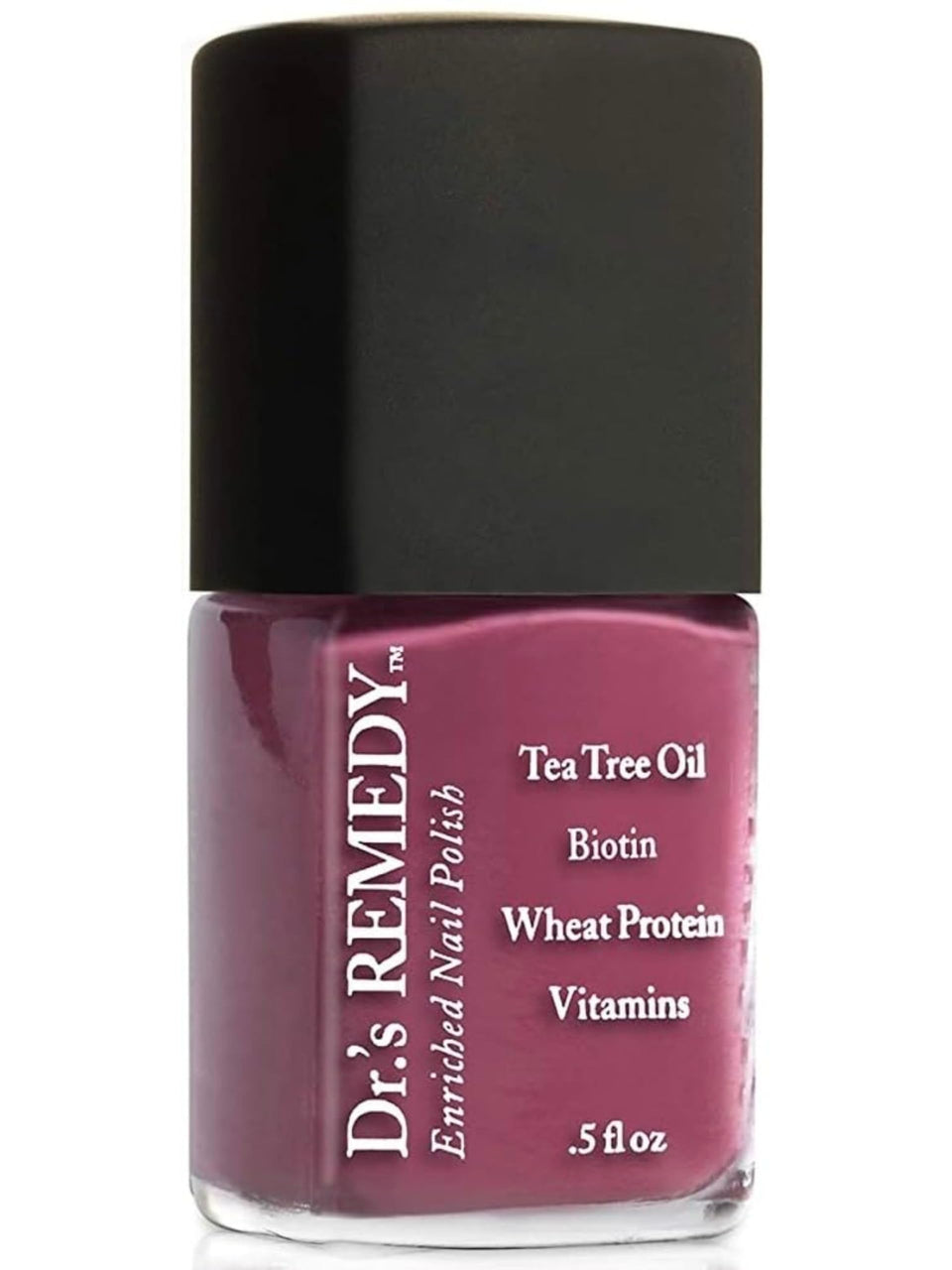 Dr.'s Remedy front bottle showing BRAVE Berry color and non-toxic benefit