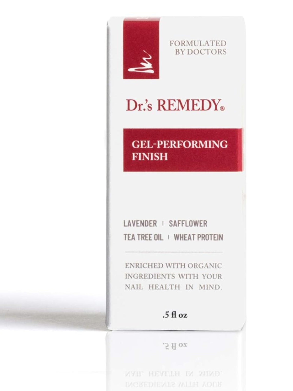 Dr.'s Remedy brush and cap detail highlighting easy application and control