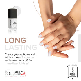 Dr.'s Remedy label close-up highlighting organic ingredients and doctor formulation