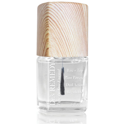 Dr.'s Remedy front bottle showing clear two‑in‑one formula and label benefit