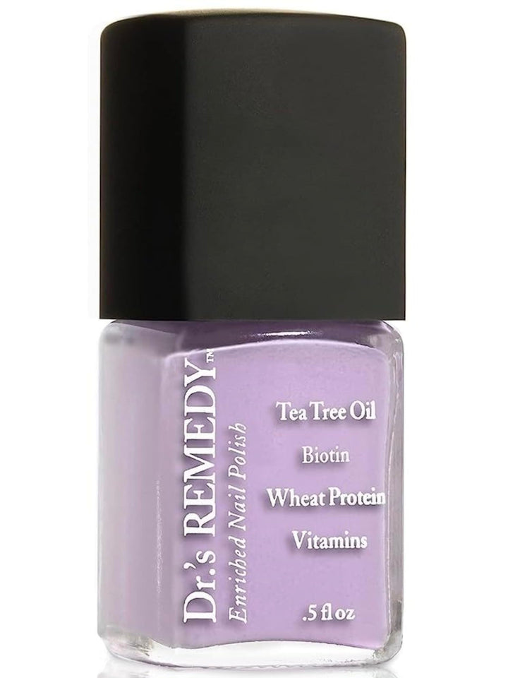 Dr.'s Remedy LYRICAL Lilac front bottle showing shade and label for easy selection