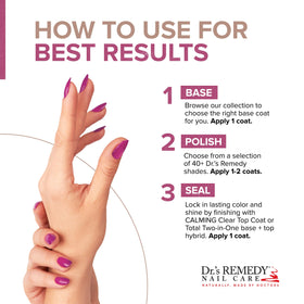 Dr.'s Remedy label close-up showing key organic ingredients and transparency benefit