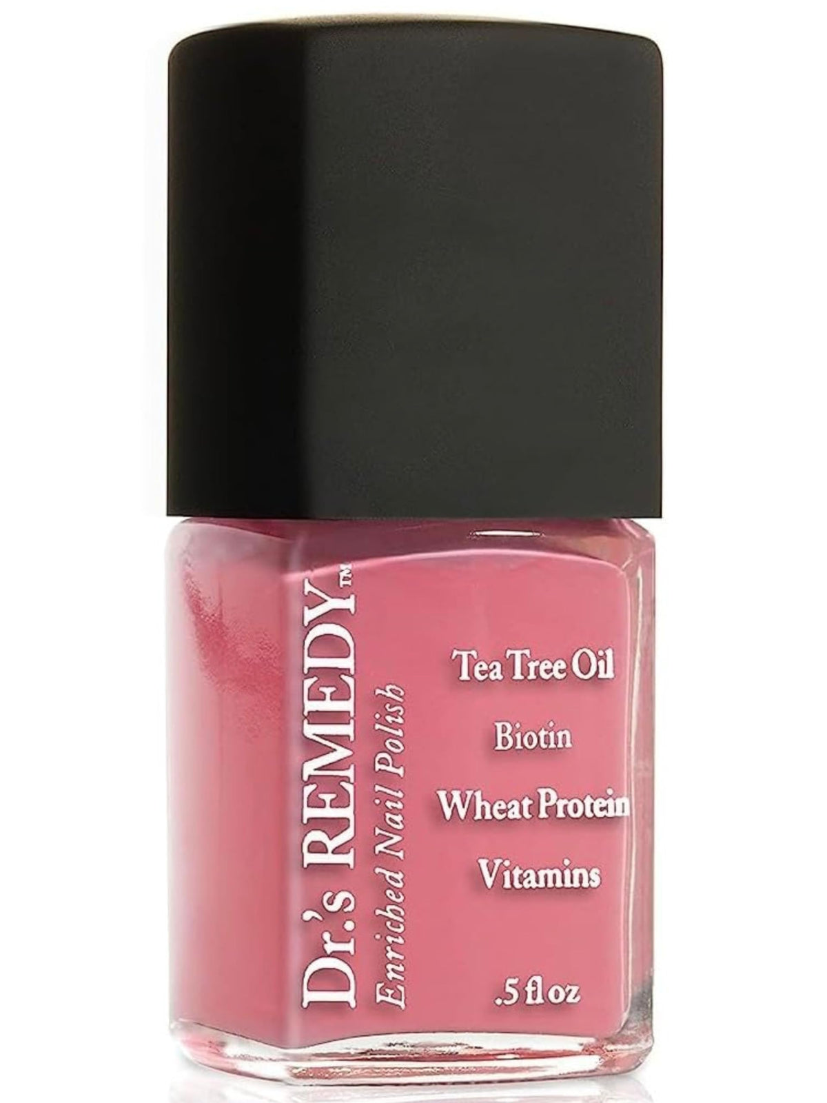 Dr.'s Remedy front bottle showing SERENE Salmon color and clean packaging benefit