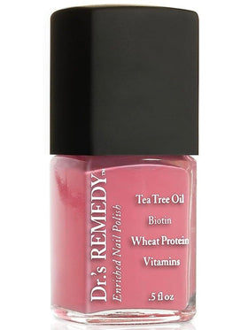 Dr.'s Remedy front bottle showing SERENE Salmon color and clean packaging benefit