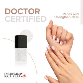 Dr.'s Remedy WISTFUL White brush stroke demonstrating smooth application and coverage