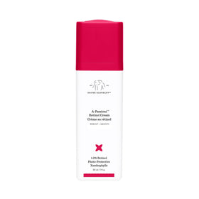 Drunk Elephant front packaging showing clean clinical 1% retinol benefits