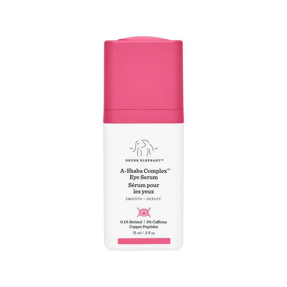 Drunk Elephant front packaging showing product and benefits