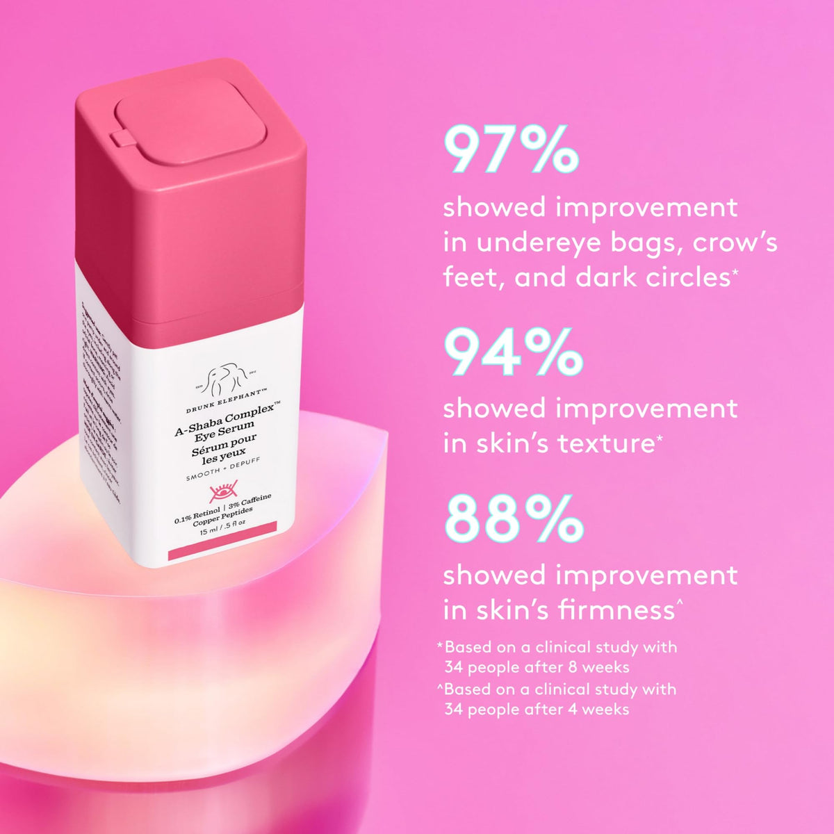 Drunk Elephant serum texture close-up illustrating light absorbency