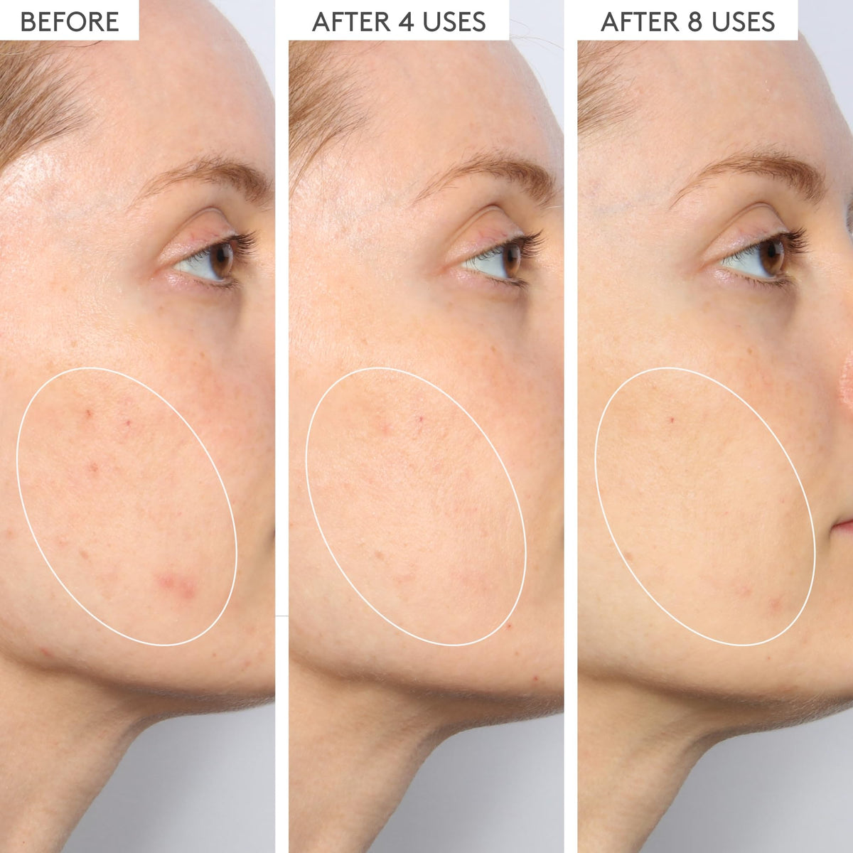 Drunk Elephant mask applied on hand demonstrating coverage and easy at-home use