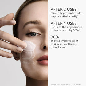 Drunk Elephant cream texture close-up displays smooth exfoliant consistency and blend