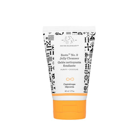 Drunk Elephant Beste No. 9 front packaging showing compact travel tube and clear label