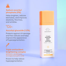 Drunk Elephant bottle beside ruler showing 30 ml scale for size clarity