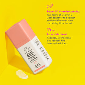 Drunk Elephant in hand size comparison illustrating compact 15 ml travel‑friendly benefit