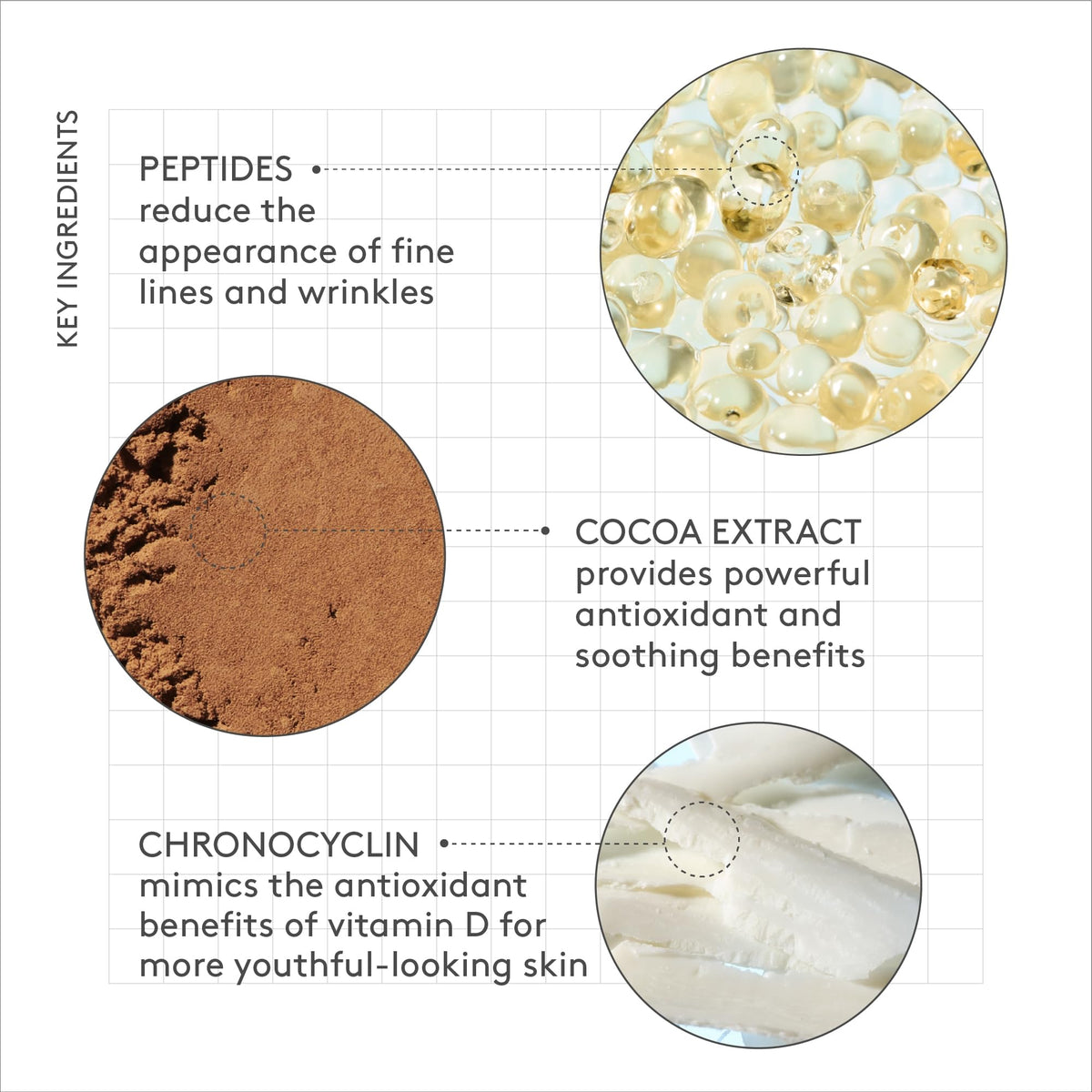 Swatch of D-Bronzi on skin showing warm bronzed tint and natural finish benefit