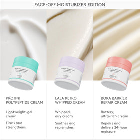 Drunk Elephant jar with award badge, conveys recognized clean-beauty credibility