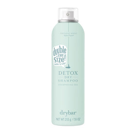 Drybar Detox front packaging showing jumbo bottle and original scent benefit