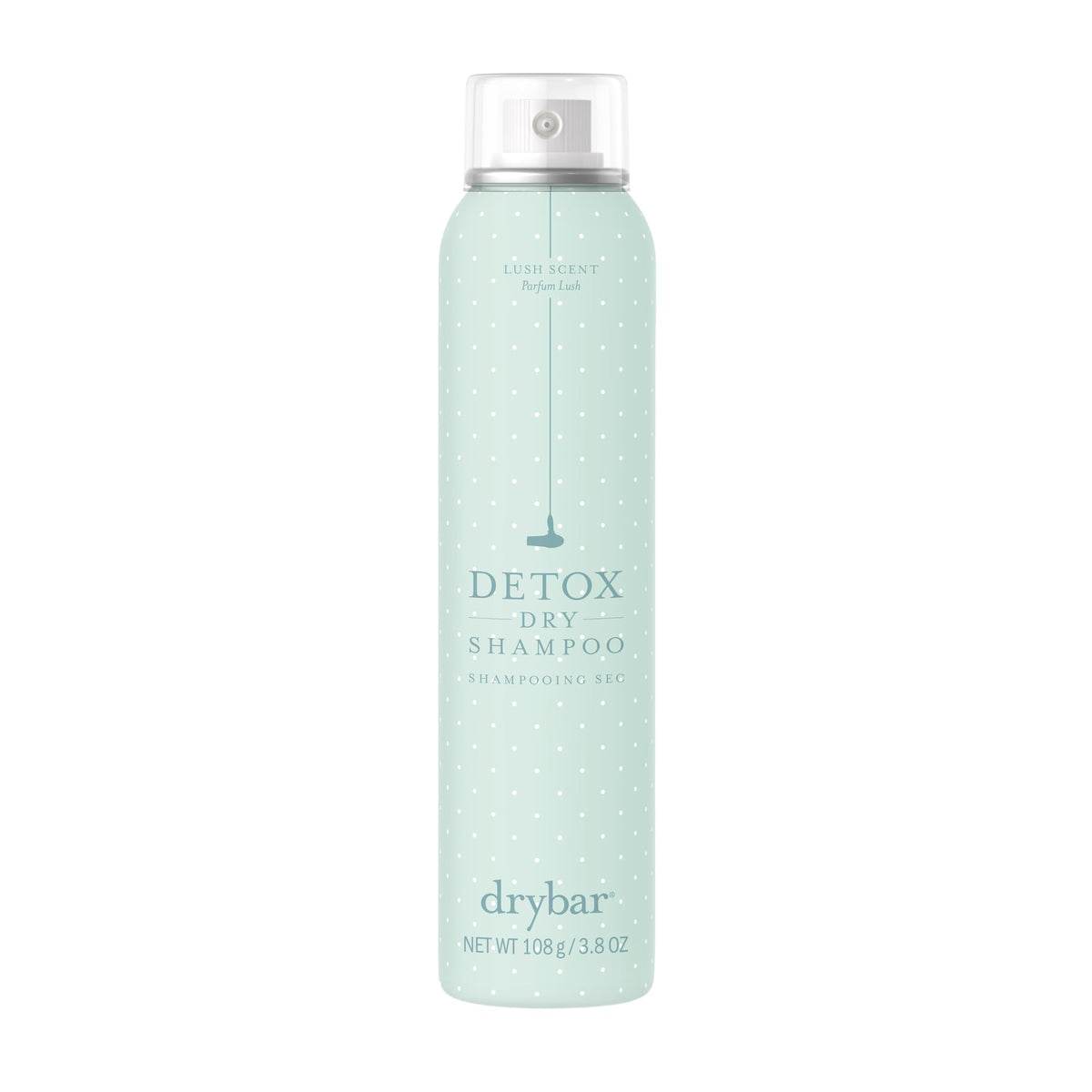 Drybar full-size bottle front view showing clean packaging and quick refresh benefit