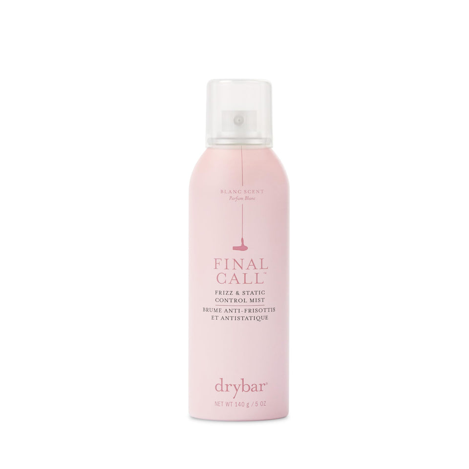 Drybar Final Call front packaging showing bottle and label for easy identification and benefit