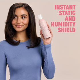 Drybar ingredient display with sunflower seed and jojoba for protective, nourishing benefits
