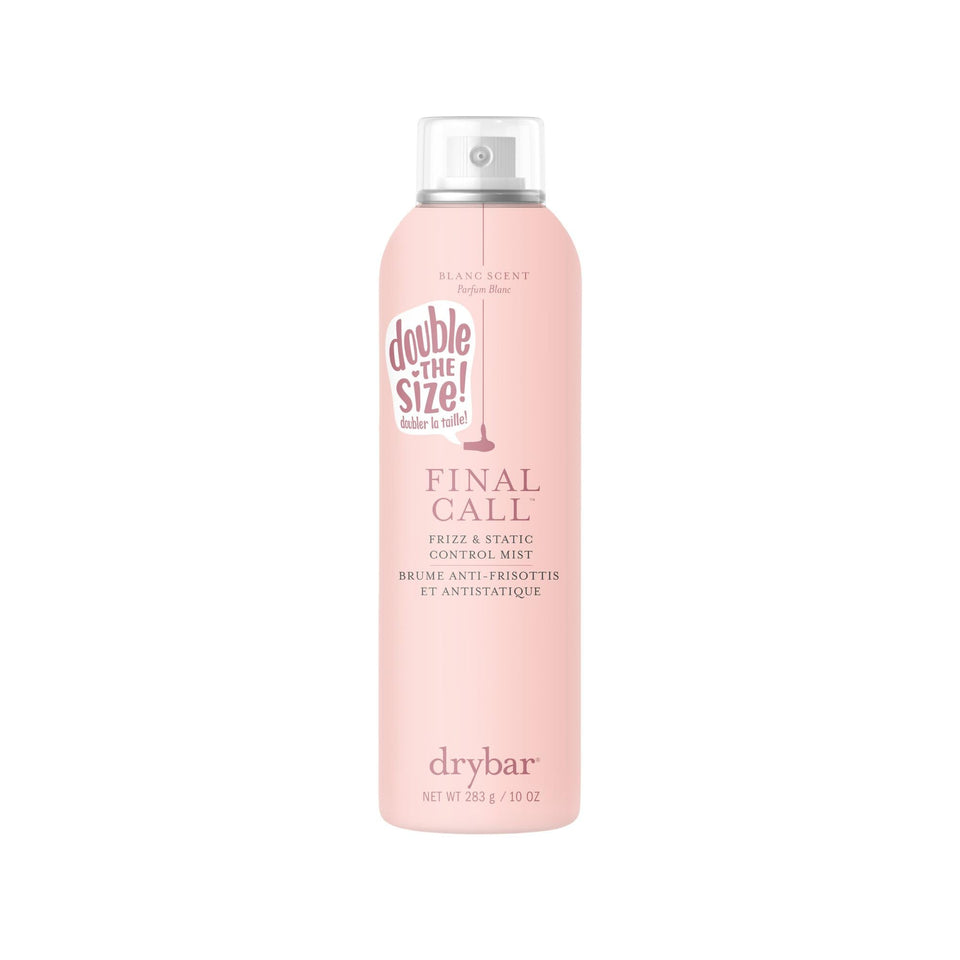 Drybar front packaging XL bottle showing product and benefits