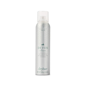 Drybar front packaging showing bottle and branding for quick identification