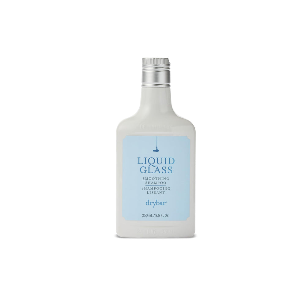 Drybar bottle front packaging showing product and benefits
