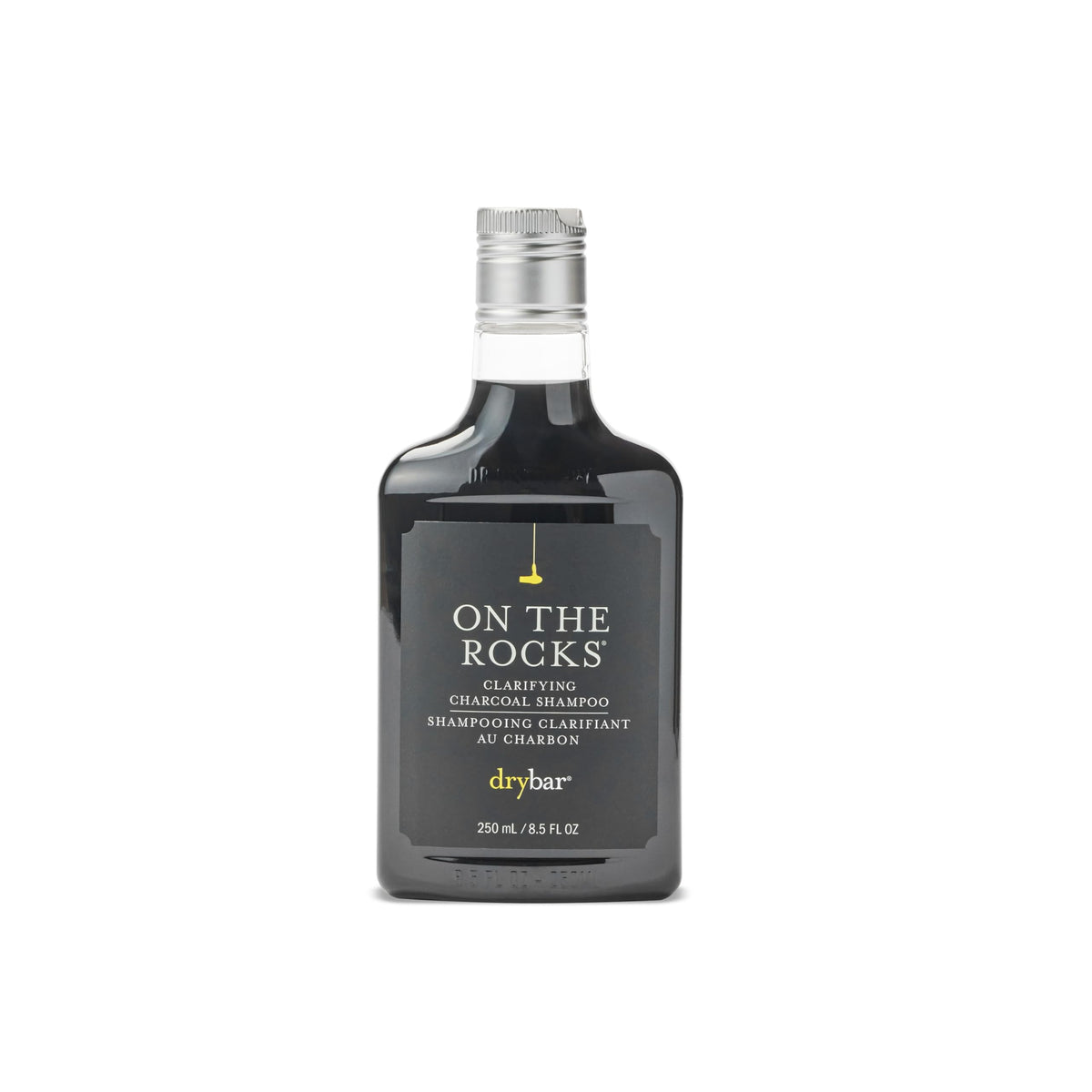 Drybar on the Rocks front bottle showing product and branding benefit clarity